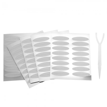 80 Pairs Double Eyelid Tape Sticker Adhesive Makeup Beauty Tool Wide Style