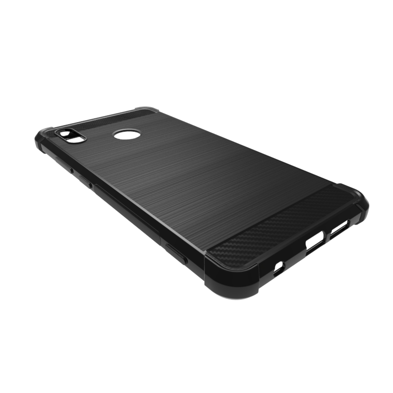 newstyle Carbon Fiber Cover soft Tpu Brushed case For Huawei honor note 10
