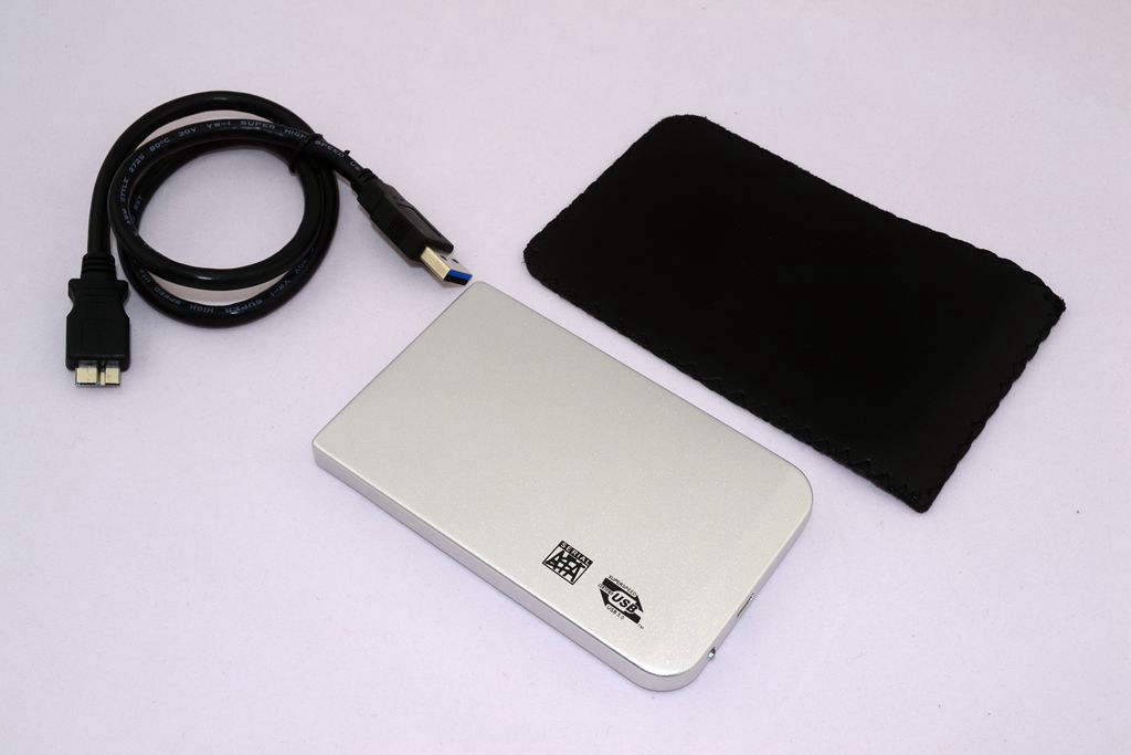 USB 3.0 SATA External Hard Drive Mobile Disk 2.5 HDD Enclosure