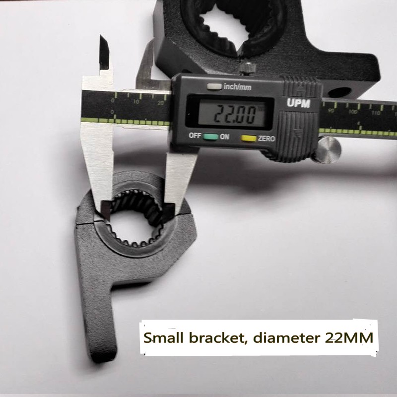 2pcs 28-32mm Aluminum Alloy Mount Clamps Bracket for Bull Bar Round Tube Roll Cage Holder Car bumper LED light Fog Light Holder
