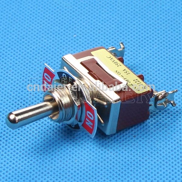 KN3C-103 15A 250V SPDT 3 Pin ON OFF ON Toggle Switch Three Way