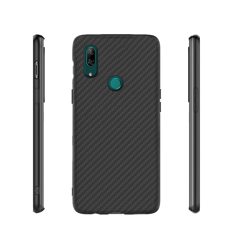 Premium Carbon Fiber  Case Full Sides Protective Shell Back shockproof Cover Design For Huawei P Smart Z