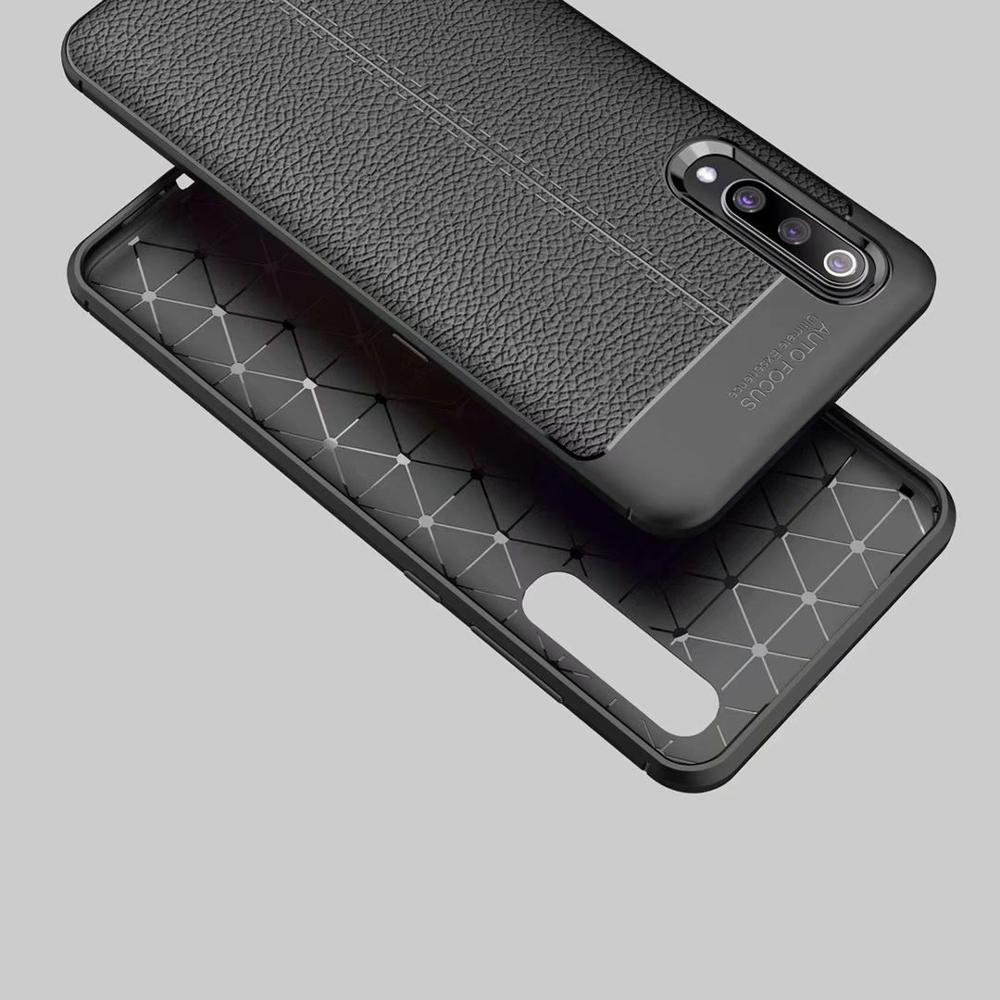 Hot Sell Litchi pattern Soft Tpu for Xiaomi 9