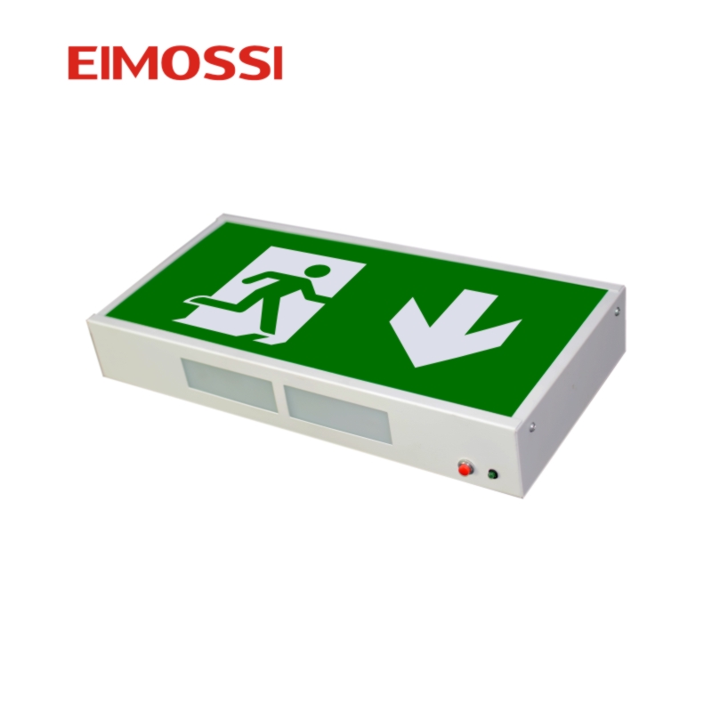 Wall Mounted 3H rechargeable LED Emergency exit sign projector light