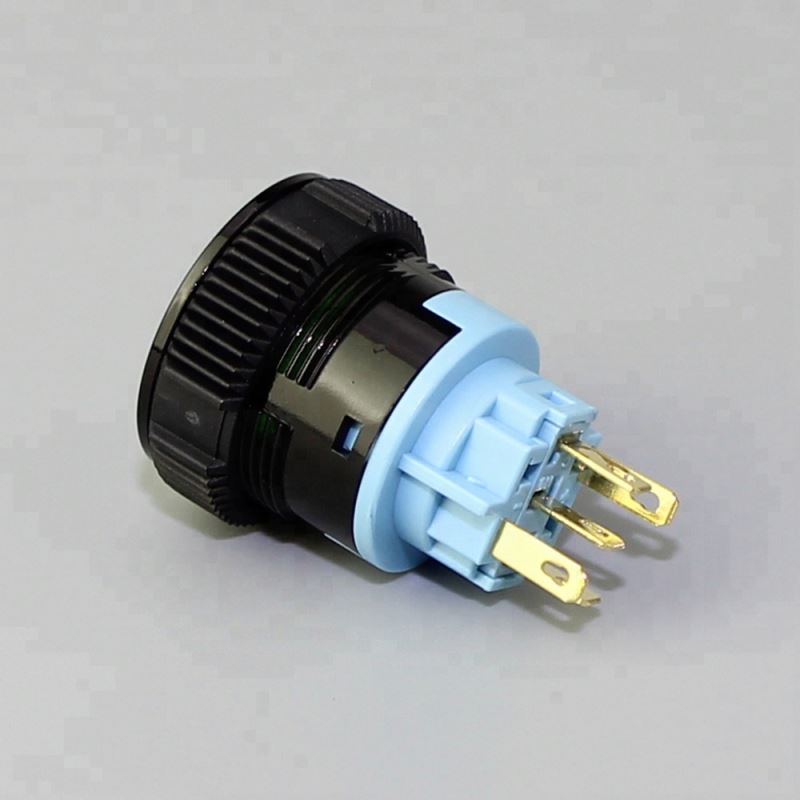 Single Pole 1NONC Bicolor LED Door Bell  24V Push Button