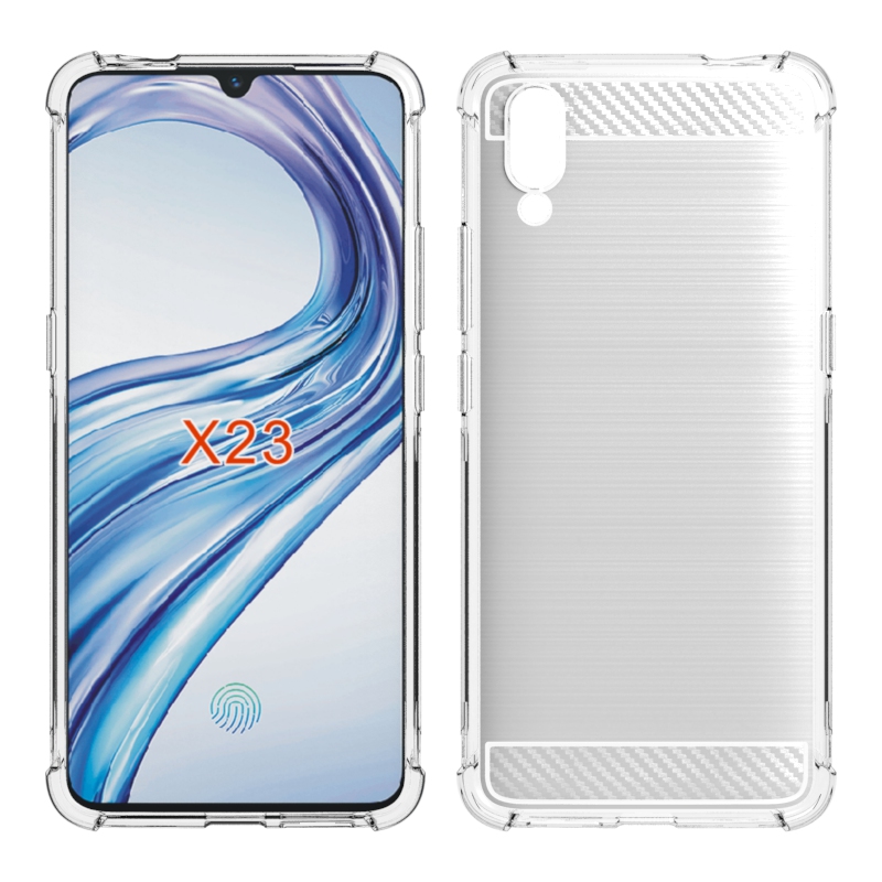 Carbon Fiber Soft Tpu case For Vivo X23