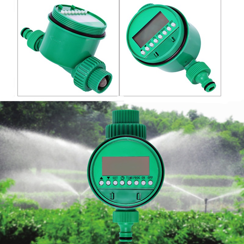 Electronic Garden Water Timer Solenoid Valve Irrigation Sprinkler Control