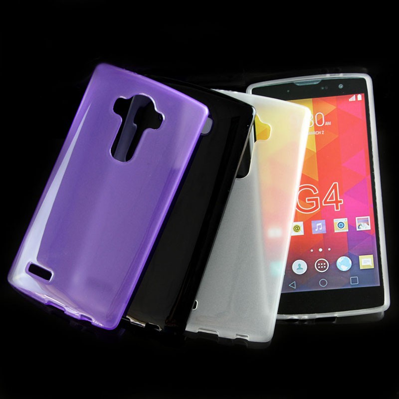 Hot selling Pudding Case for LG LG4 TPU Soft Gel Cover Case