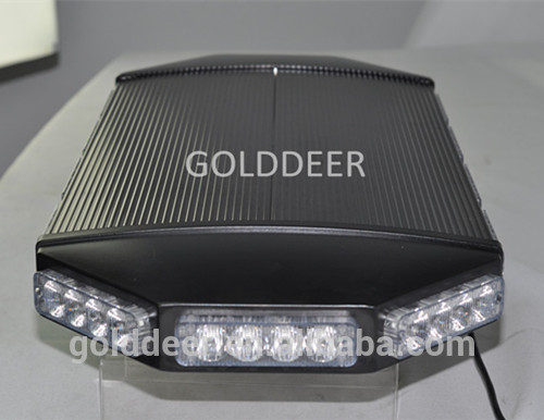 Black Cover 56W Truck Amber Magnetic LED Mini Lightbar (TBD08966-14-4T)