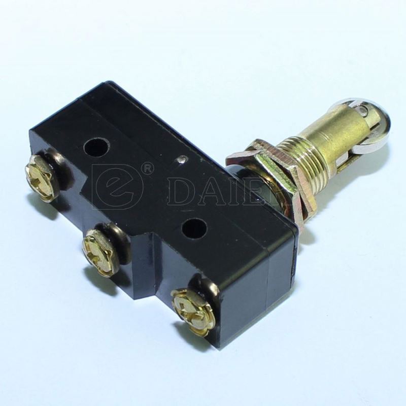 T85 15A SPDT ON-OFF Momentary Limit Switch Lever Type With Roller