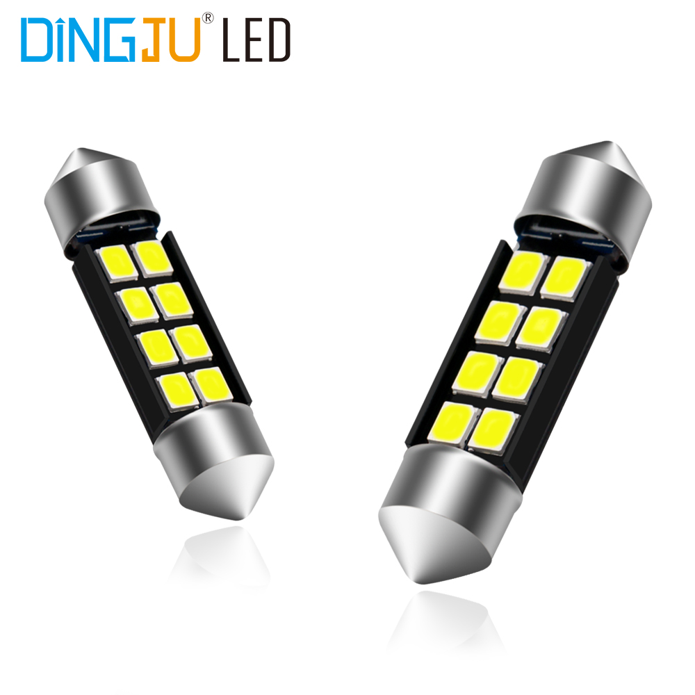 Factory Custom Led Festoon C5w 2835 10smd Auto Car Bulb decoding 12v 104lm reading Lights Licence Plate Lamp Manufacturer