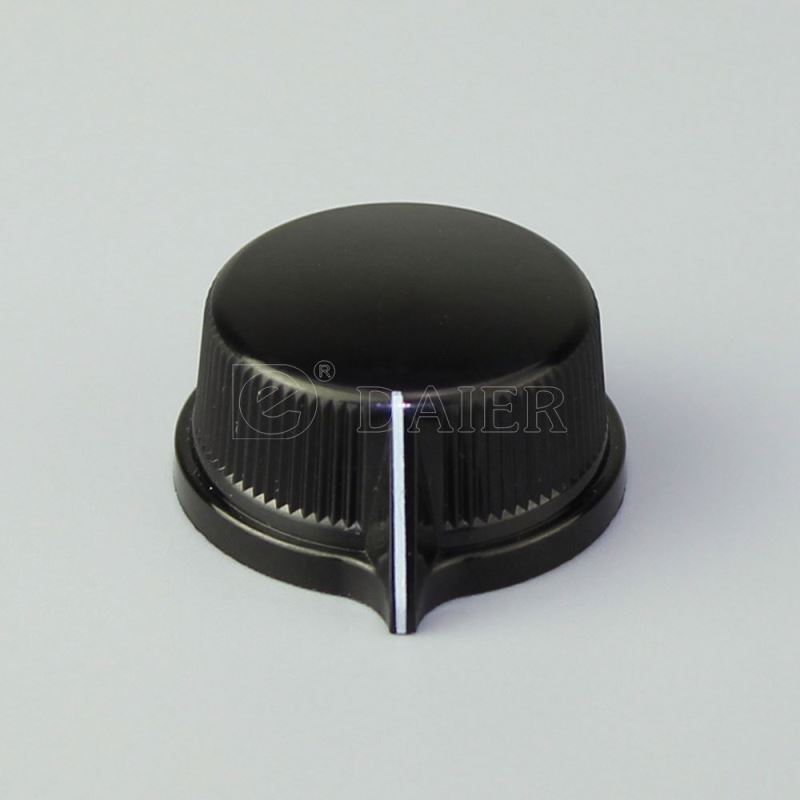 Universal Black 6.4MM Shaft Control Bakelite Amp Knob For Guitar