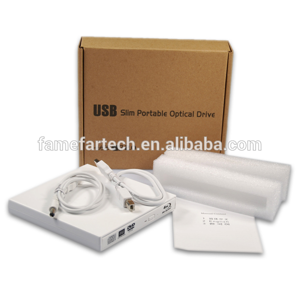 external usb new 2.0 ultra slim laptop dvd writer / portable usb external laptop optical drive