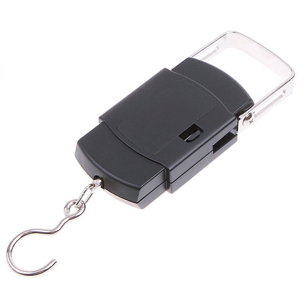 50kg * 10g Mini Digital Hanging Luggage Scale Weight Scale Portable LCD Electronic Weighing Scales