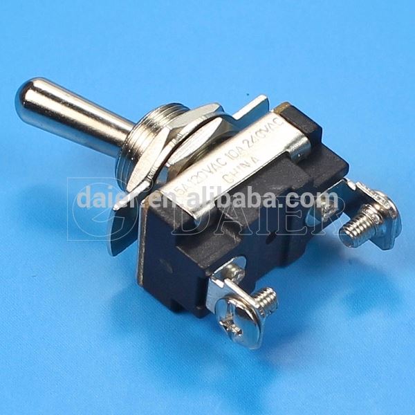 ASW-23-101A 15A SPST 2Pin ON-OFF 120V Toggle Switches For Cars