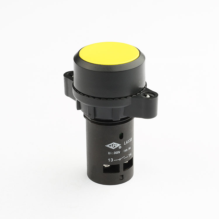 yellow colour switch for LA133 25mm Anti-vandal Crane Pendant Control Container  Push Button Switch