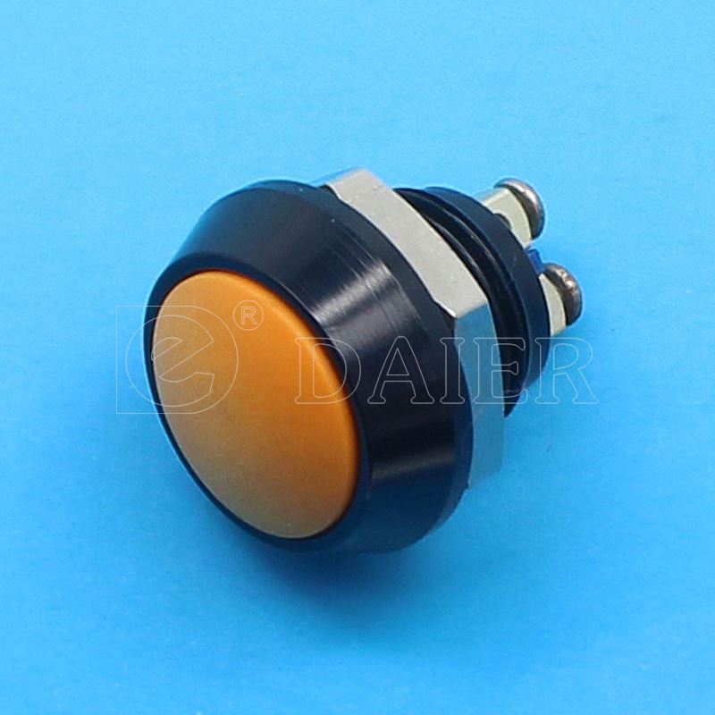 Waterproof Mini Momentary Screw Terminal Push Button Flashlight Switch