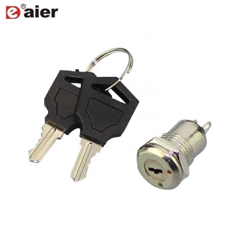 12MM Electrical Ignition Key Lock Switch
