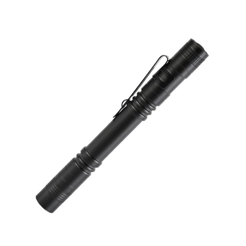 AAA Battery Super Bright Led Lamp Clip Mini Flashlight Torch Penlight