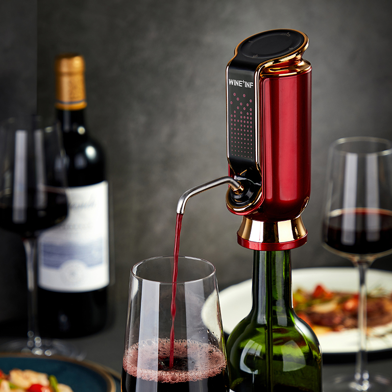 Lithium Battery Cordless USB Charging Electric Red Wine Bottle Opener