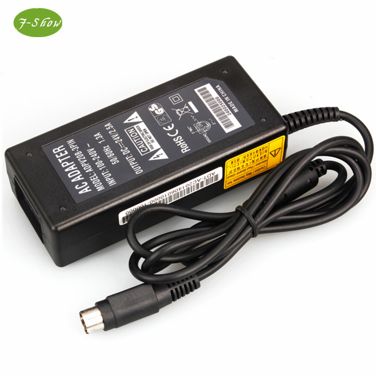 24V 2.1A 2.5A Printer AC Adapter for Epson PS-180 TM-T88 TM-U220 with 3 pins