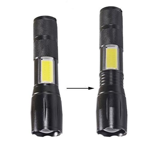 Led flashlight LED Handheld Tactical Flashlight T6+ COB Lantern Magnetic 6 Modes Waterproof use 18650 battery