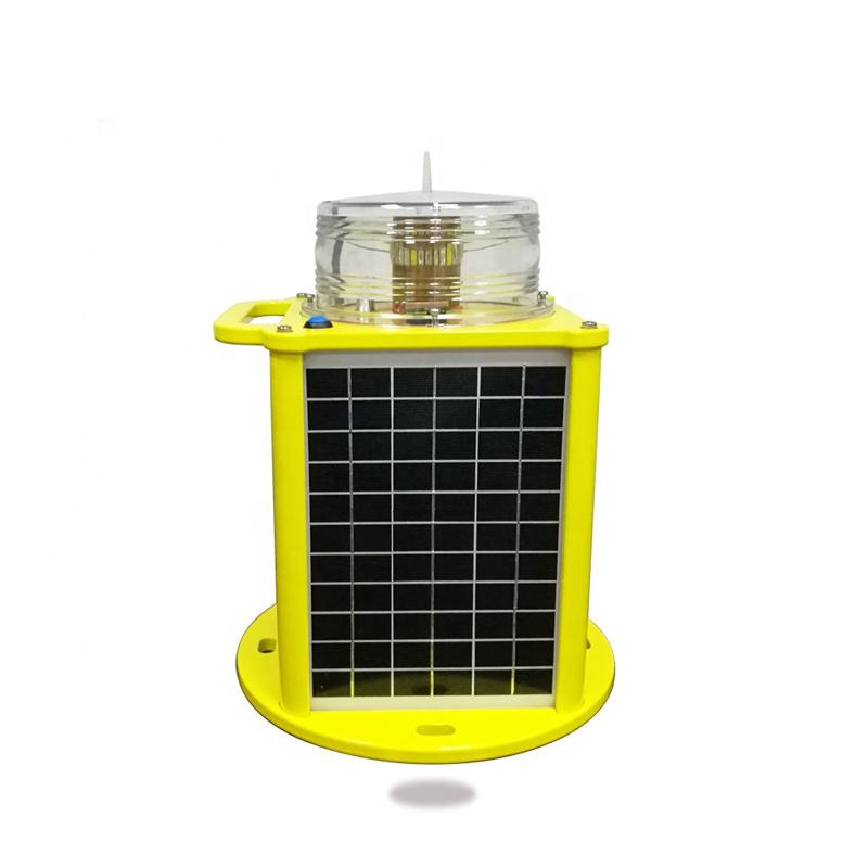 JV-LS-C-6-1 marine LED solar powered light with Li-ion battery navigation lantern