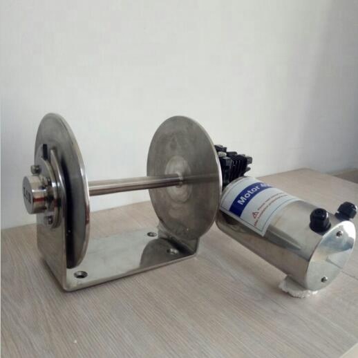 12V /24V 1400W marine electric freefall drum anchor small boat yacht winch  JVW-013F