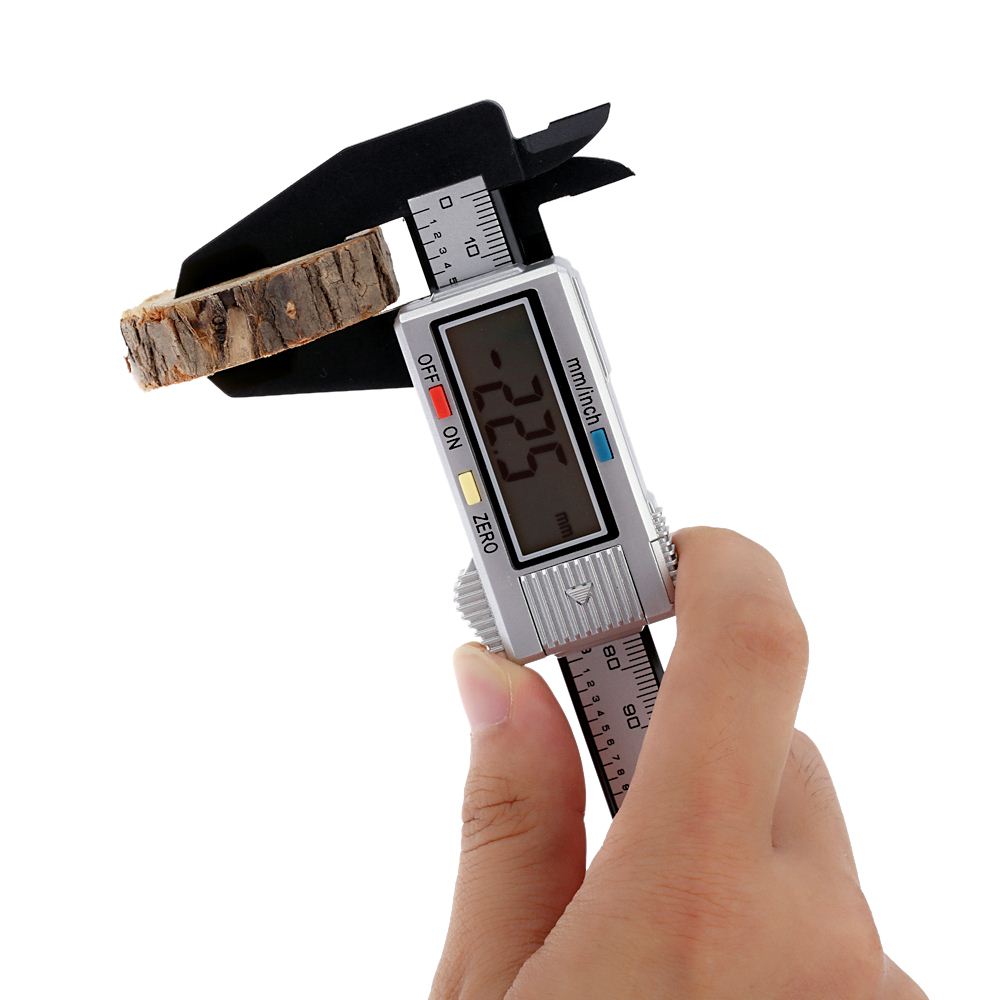 6 professional Electronic Callipers Digital Gauge Vernier Caliper Fiberglass feeler gauge LCD paquimetro 150mm Measuring Tool