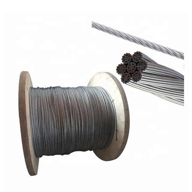 Marine stainless steel wire rope cable for mooring