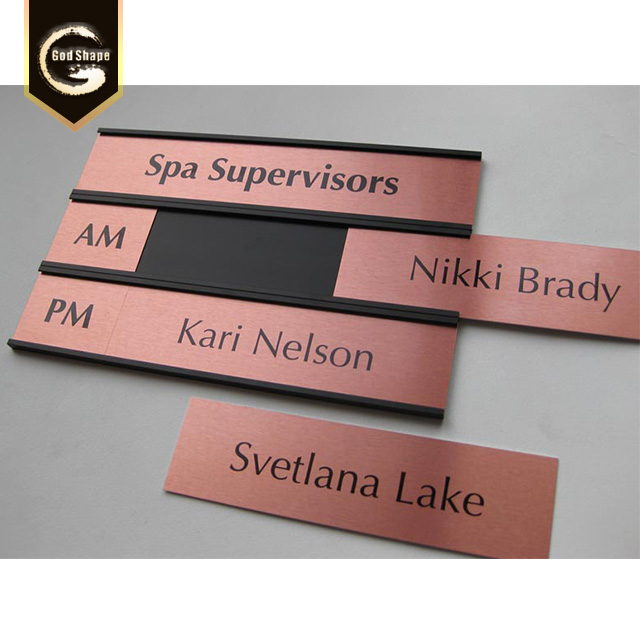 Customer Made Factory Price Office Name Desk Plate Door Sign Room Street Number Hotel Sign