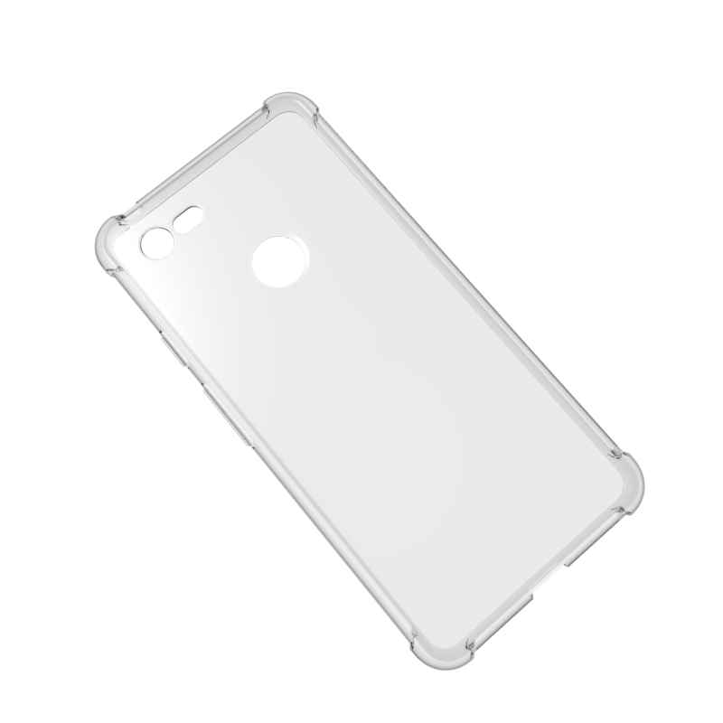 Transparent Shockproof soft Tpu cover case For Google Pixel 3 XL