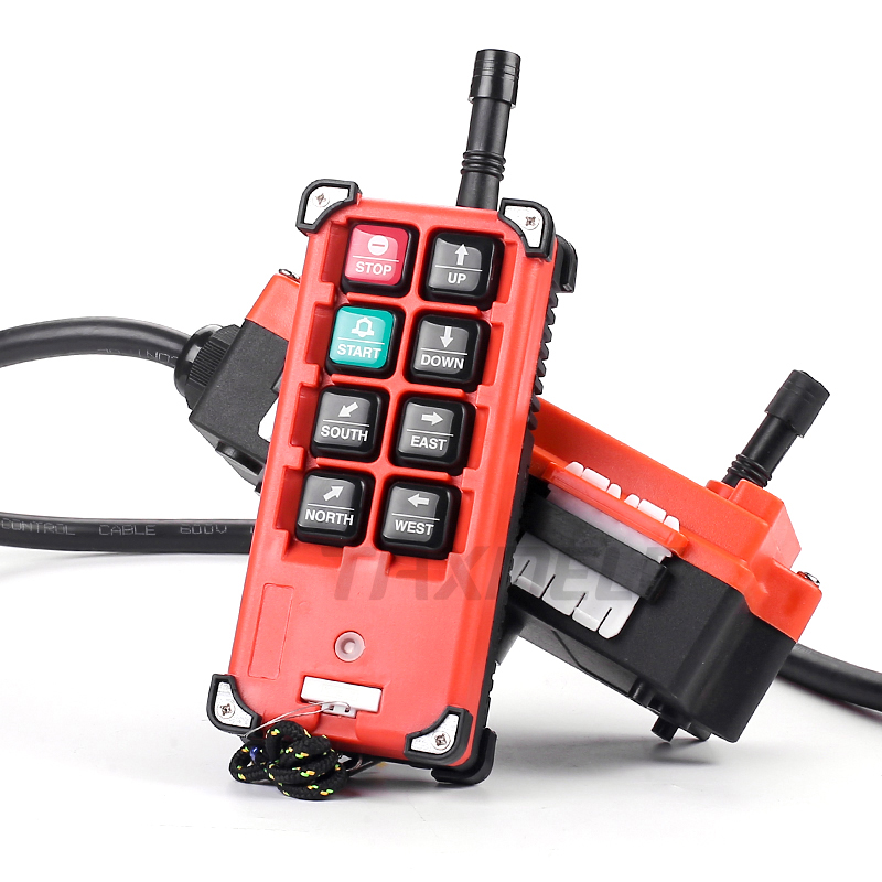 Industrial remote controller AC 220V 110V 380V 36V DC 12V 24V wireless switches Hoist Crane Control Lift Crane 868mhz 315mhz