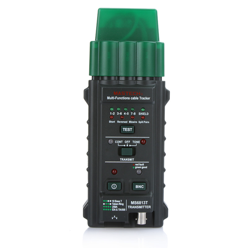 Multifunctional Handheld Network Cable Tester Wire Telephone Line Detector Tracker BNC RJ45 RJ11