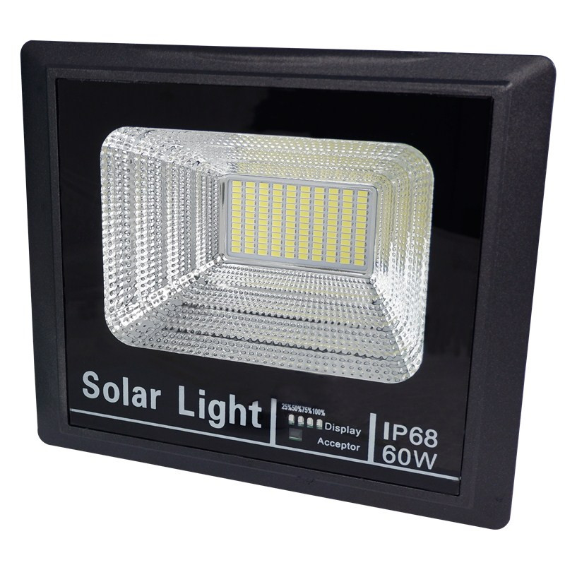 China high quality solar powered flood light IP66 LED floodlight fixture