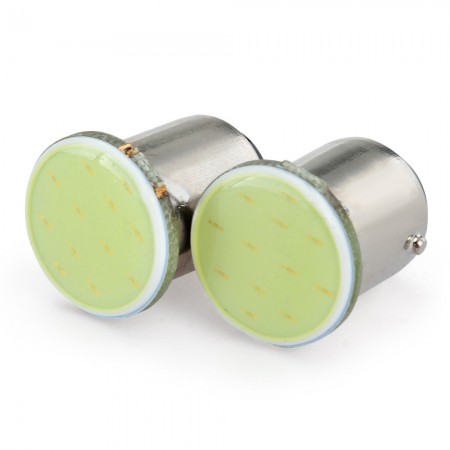1157/BAY15D 1.5W COB 120LM 6000-6500K White Light LED Bulb for Car Turn Signal Light(DC12V 2PCS)