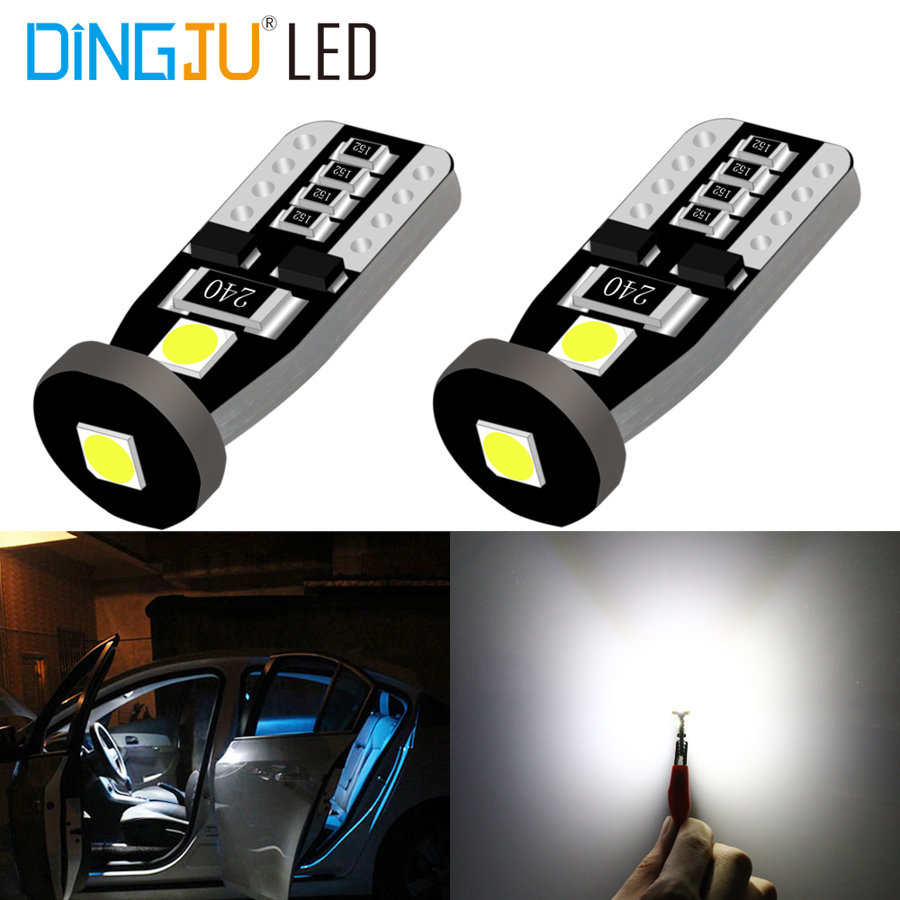 Chinese factory t10 194 3smd 3030 led canbus auto bulb 12v reversing lights interior wedge lamp Cheap Price