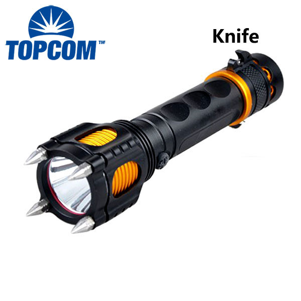 10W XML T6 LED strong light led flashlight self defensive flashlight for camping