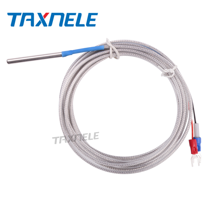 Probe Type Thermocouple K Temperature Sensor 2m Cable Wire 0~800C for Measuring Boiler Oven Temperature Controller