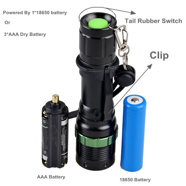 Singal Traffic Wands Police Security Baton Flashlight Torch LED Safety Singal Flashlight