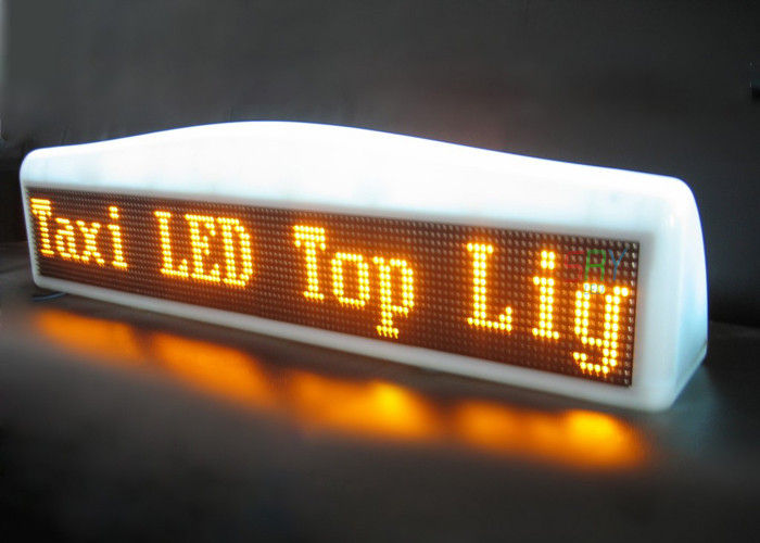 Car Taxi Roof Advertising Message Signs Truck Mounted Can Bus LED Display Board