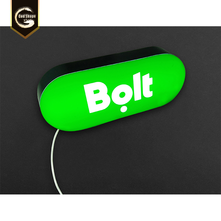 Custom made DC12V LED module acrylic LED sign for advertising or decoration
