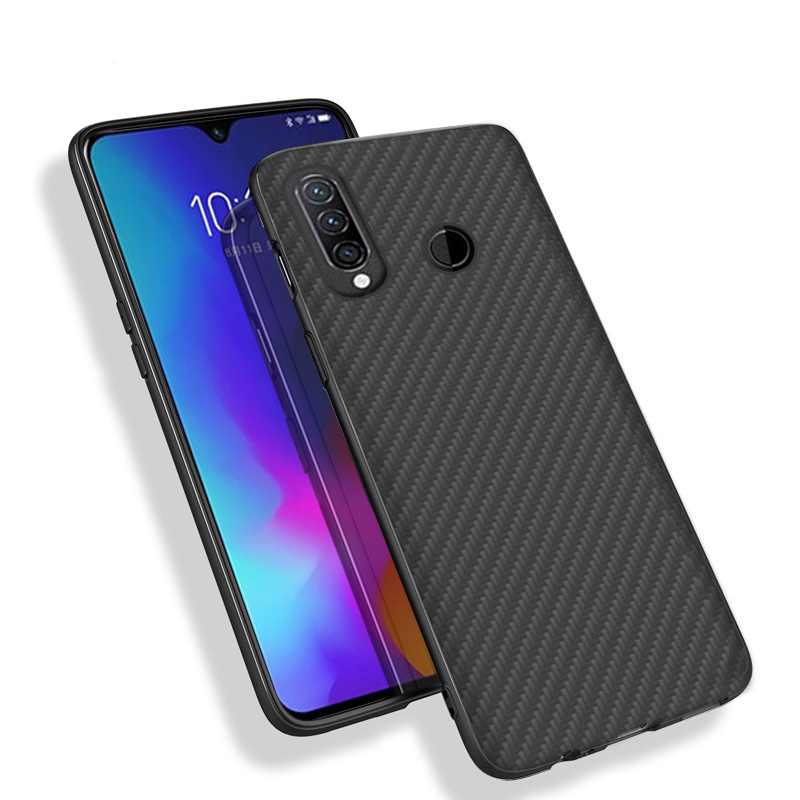 Premium Carbon Fiber  Case Full Sides Protective Shell Back shockproof Cover Design For Lenovo Z6 Youth