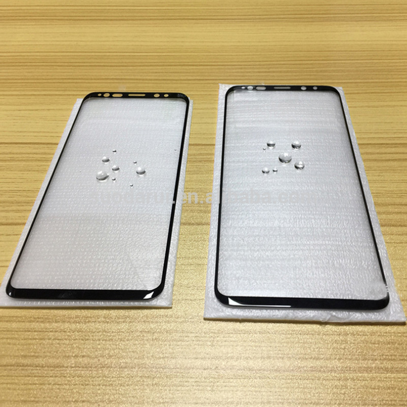 3D Curved 9H Full Cover Tempered Glass Screen protector For Samsung Galaxy S9 / S9 Plus (All-cover / Shrink version)