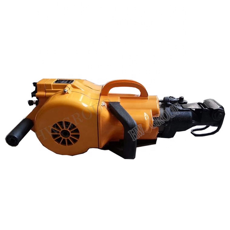 mini hand hammer rock drill with gasoline engine for mining
