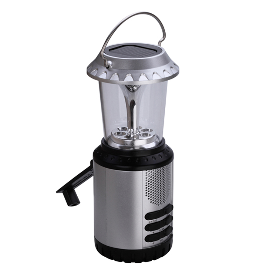 Re-Wind Eco Friendly Solar Powered Portable Wind Up Lantern & FM Radio / Ideal Accessory for Hiking /Camping/ Festival