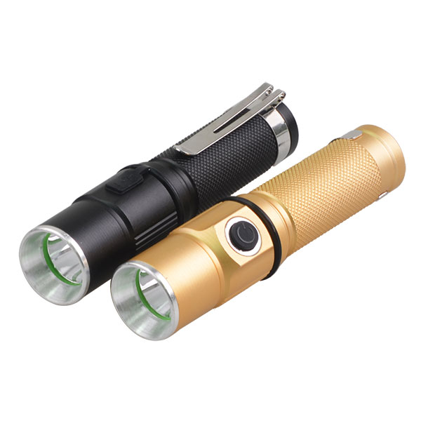 Portable 800lm tactical mini flashlight led,mini led flashlight torch,led mini torch light with clip