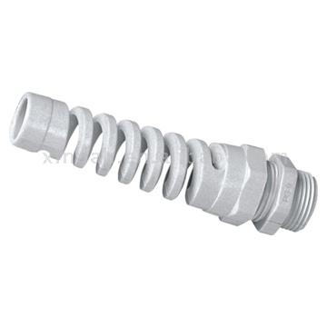 CE nylon plastic PA IP67 dust-proof,waterproof and bendproof plastic cable glands PG series