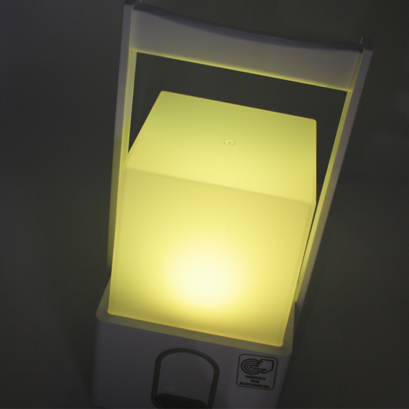 Portable rechargeable 8led Emotional atmosphere non-polar dimming switch colorful decoration lantern for indoor