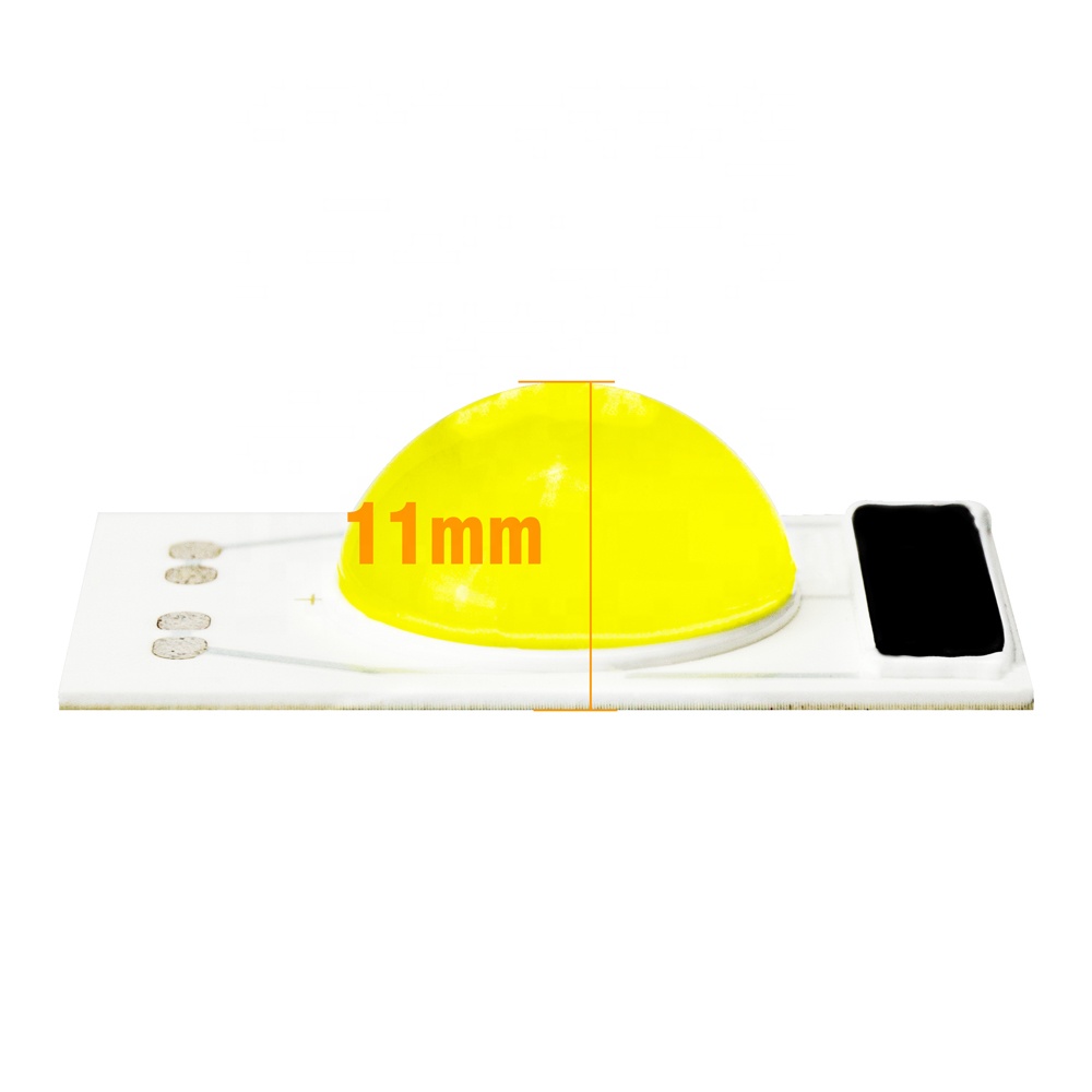 driverless ceramic substrate 220V 50w silica gel lens led cob chip